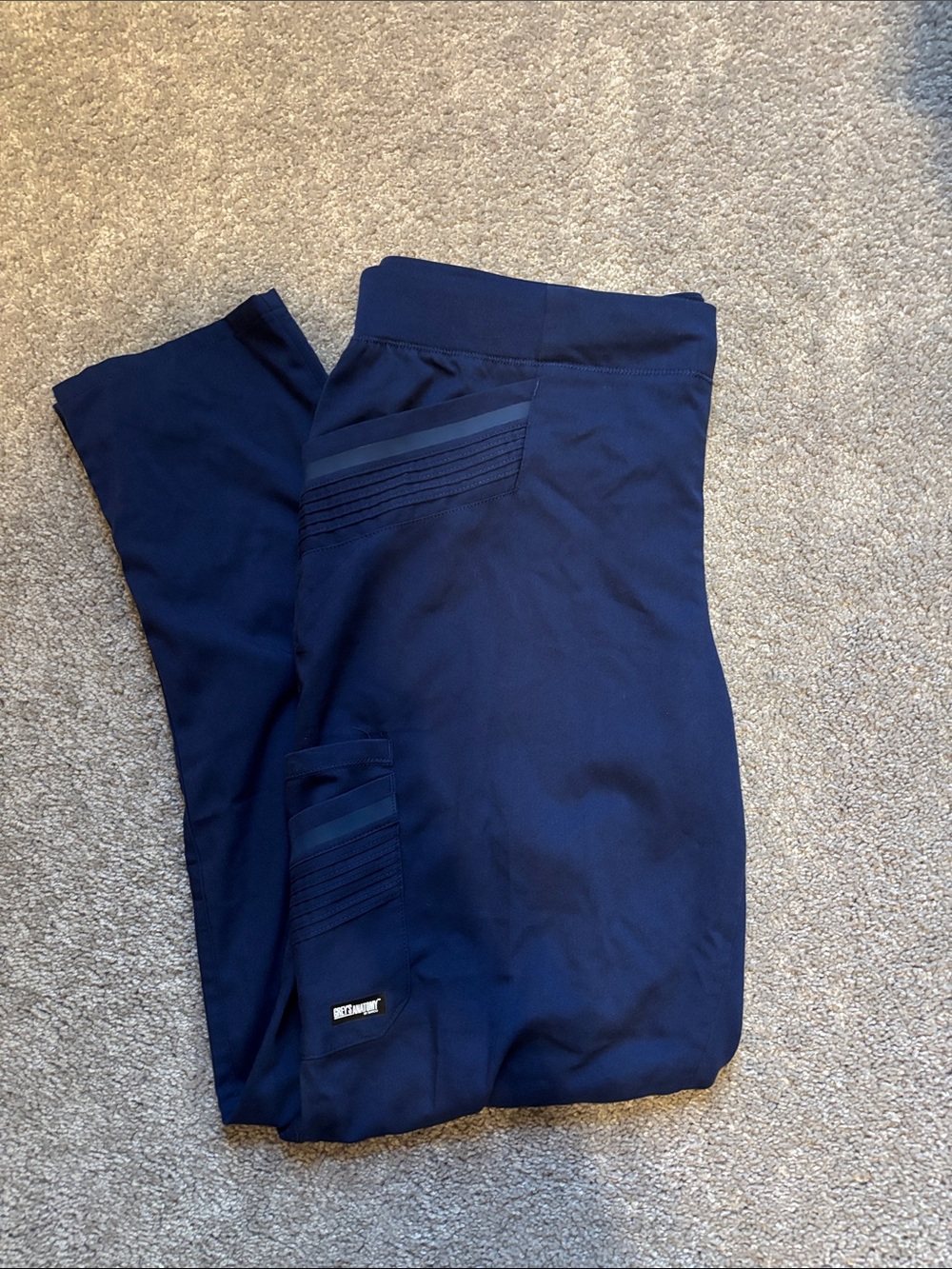 Grey's Anatomy Navy Women’s Scrub Pants (L)